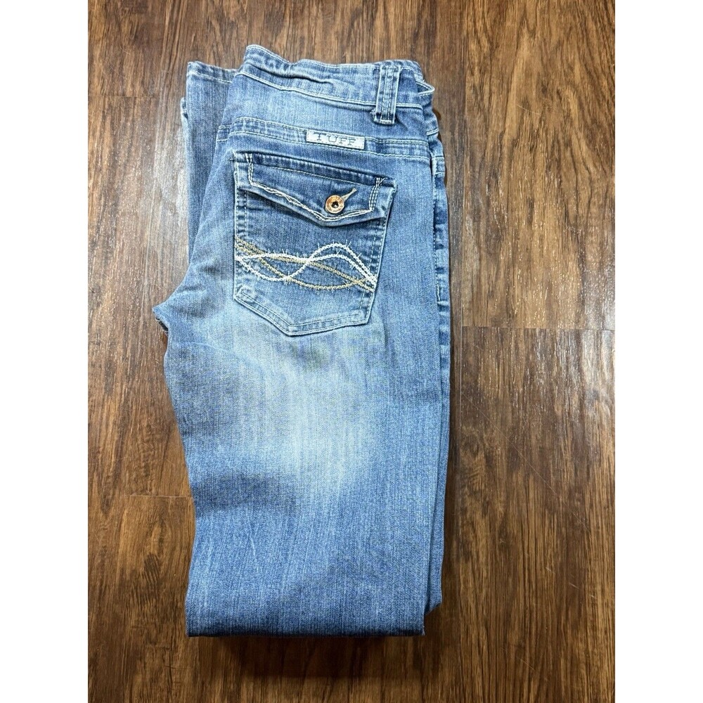 Cowgirl Tuff Women’s Jeans Indigo 27 X 35 Long Bootcut Western Cowgirl